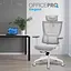 Офісне крісло OfficePro Elegant OC660-W-LG-LG White/Light Gray [148667] - мініатюра 7