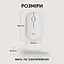 Мышь компьютерная Logitech Pebble Mouse 2 M350 Tonal White (910-007013) - миниатюра 3