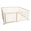 Манеж Lionelo дерев'яний 8 панелей - мініатюра 3