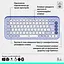 Клавіатура Logitech Pop Icon Keys Lilac (920-013074) - мініатюра 6
