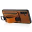 Шкіряний чохол Epik Wallet case and straps для Samsung Galaxy S24 Коричневий / Brown - мініатюра 4