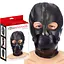 Маска Fetish Tentation Enjoy Pain BDSM Hood With Gag черный - миниатюра 5