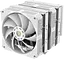 Повітряне охолодження Gamemax Twin 600 White - мініатюра 1