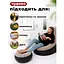 Крісло надувне Intex AirSofa велюрове з пуфиком для дому та саду - мініатюра 4