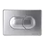 Клавіша змиву Volle Ego Neo пластик хром 221131, Хром - мініатюра 1