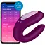 Смарт-вібратор для пар Satisfyer Double Joy Violet SO3899 (95342) - мініатюра 2