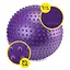 Мяч для фитнеса (фитбол) Cornix 55 см массажный Anti-Burst Violet XR-0468 - миниатюра 4