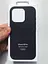 Оригинальный силиконовый чехол Apple Silicone Case with MagSafe для Iphone 16 Pro Midnight Black MYYJ3ZM/A - миниатюра 1