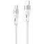 Кабель Proove Soft Silicone Type-C to Lightning 27W (2m) white - мініатюра 1
