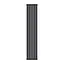 Радіатор дизайнерський Ideale Jolanda 12 6/1800/354 чорний, Чорний - мініатюра 1