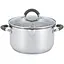 Кастрюля Gusto Silicon handles 20 см 3,6 л (GT-1102-20) - миниатюра 1