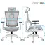 Офісне крісло OfficePro Elegant OC660-W-LG-LG White/Light Gray [148667] - мініатюра 15