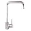 Смеситель для кухни Solone EZA4-E090 однорычажный Нержавеющая сталь 30412 - миниатюра 1