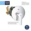 Душева система прихованого монтажу Grohe QuickFix Start UA202803R3, Хром - мініатюра 6