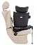 Автокрісло Carrello Avalon CRL-8805 Harbor Grey з поворотом, опорною стійкою - мініатюра 6
