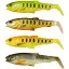 Силикон Savage Gear Craft Cannibal Paddletail Dark Water 125 мм 20.0g Mix (4 шт/уп) - миниатюра 1