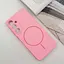 Чохол Lakshmi Silicone Cover Full Camera (AA) with MagFit для Samsung Galaxy S23 FE Рожевий / Light pink - мініатюра 2
