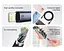 Кабель зарядний Baseus USB - Lightning 2.4A Fast Charging Cable for iPhone 1 м Black (CAJY010701) - мініатюра 3