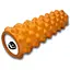 Массажный ролик EasyFit Grid Roller Extreme 45 см Оранжевый (EF-2051-OR) - миниатюра 1