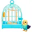 Інтерактивна іграшка Moose Little Live Pets My Really Real Хвилястий папужка Інді в клітці (26691) - мініатюра 2