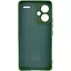 Чехол Silicone Cover Lakshmi Full Camera (AA) для Xiaomi Redmi Note 13Pro+ Зеленый / Dark green - миниатюра 2