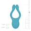 Вібратор Cala Azul Dani Couples 14.7 см блакитний - мініатюра 9