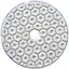 Круг алмазний Alloid Building Tools Combs шліфувальний на липучці 100 мм зерно 50 (DD-63377) - мініатюра 2