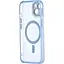 Чохол-накладка DK для Apple iPhone 14 MagSafe Composite Matte Splash (blue) - мініатюра 2