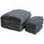 Набір текстилю Soho Romance Gray ковдра 200х220 см + 2 наволочки 50х70 см (Set carpet+ pillow Gray) - мініатюра 1