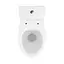Унітаз-компакт Cersanit Cersania II 751 SimpleOn 011 3/6 л з сидінням SoftClose+QuickRelease дюропласт 30412 - мініатюра 3