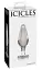 Анальна пробка Pipedream Icicles No.26, 11.4 см (прозора) - мініатюра 6