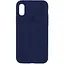 Чохол Silicone Case Full Protective (AA) для Apple iPhone XR (6.1) Синій / Deep navy - миниатюра 1