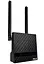 Маршрутизатор Asus 4G-N16, Black, WiFi (2,4 ГГц до 300 Мб/с), 1xGLan, 1хSIM-карта 3G/4G, 2 всенаправленные несъемные антенны - миниатюра 3