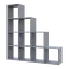 Стеллаж Doros Степь 4х4 Серый открытый 136.2х28.8х140.7 (41516179) - миниатюра 2