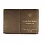 Обложка кожзам на военный билет 00488, тиснение золотом Светло-коричневый - миниатюра 1
