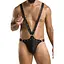 Чоловічий боді Passion 028 Body Harry black L/XL - мініатюра 1
