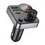 АЗП FM модулятор Hoco E86 Alegria PD30W+QC3.0 48W (2USB-A/1C) Black - мініатюра 1