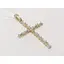Золотий хрестик Імперія золота з фіанітами. КР274И - мініатюра 4