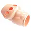 Насадка на пенис Pretty Love Oskar Penis Thicker Flesh 6.4 см телесный - миниатюра 9