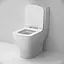Унитаз-компакт Damixa Hit C938608SC с сидением Soft Close, Белый - миниатюра 5