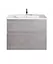 Тумба Мойдодир Палермо 80-U з умивальником SU-80 бетон світлий Сірий - мініатюра 8