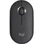 Мышка компьютерная Logitech Pebble M350 Graphite (910-005718, 910-005607, 910-005576) - миниатюра 1