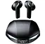 Спортивные беспроводные вакуумные наушники XT-53 Bluetooth 5.4 с микрофоном черные - миниатюра 1