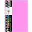 Блокнот А4 АП-1501(Pink) 40 аркушів, пружина збоку - мініатюра 1