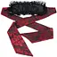 Маска на очі Scandal Eye Mask 127 см чорний з червоним - мініатюра 1