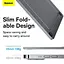 Підставка для телефону Baseus Foldable Metal gray - миниатюра 10