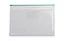 Папка-конверт на молнии zip-lock, А4, BM.3946-99 BUROMAX глянцевый прозрачный пластик, цветная (4823078953377) Зелений - мініатюра 1