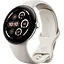 Google Pixel Watch 3 45 mm Wi-Fi Polished Silver Aluminum Case/Porcelain Active Band - мініатюра 1