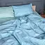Комплект постільної білизни Mirson Seafoam Stripe сатин 160х220 см (2200013051558) - мініатюра 1