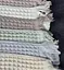 Набір банних рушників із льону 6 шт. 140х70 см L&M Home Textiles DT-517-72 вафельні рушники пастельні кольори в наборі - мініатюра 7